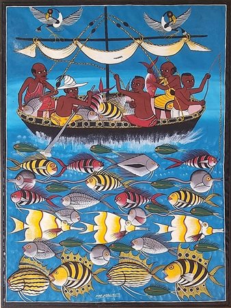 MALIKITA M. MARUS Tanzania 1964 "Pesca"