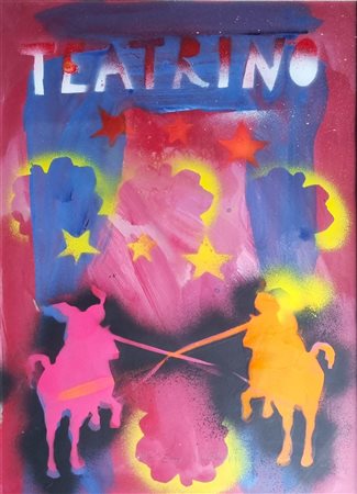 FIORONI GIOSETTA Roma 1932 "Teatrino"