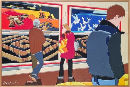 NESPOLO UGO Mosso 1941 "At the fair"