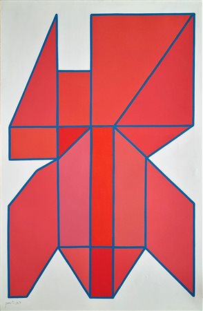 PERILLI ACHILLE Roma 1927 - Orvieto 2021 "L'attruppato"