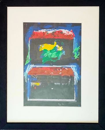 SCHIFANO MARIO Libia 1934 - Roma 1998 "Senza titolo"