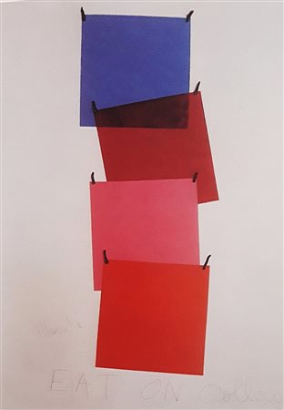 MONDINO ALDO Torino 1938 - 2005 "Eat On collage"