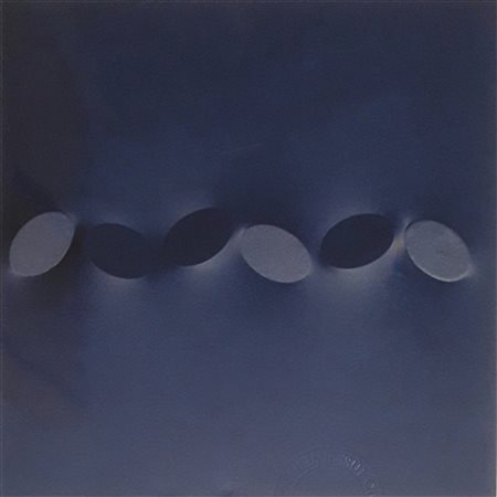 SIMETI TURI Alcamo 1929 - Milano 2021 "6 Ovali blu"