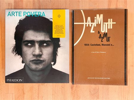 ARTE POVERA E AZIMUTH - Lotto unico di 2 cataloghi