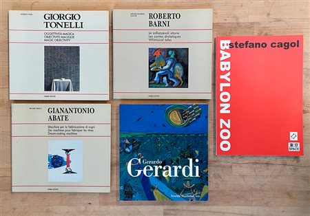 ARTE ITALIANA DEL DOPOGUERRA - Lotto unico di 5 cataloghi