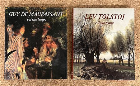 GUY DE MAUPASSANT E LEV TOLSTOJ - Lotto unico di 2 cataloghi