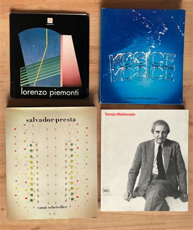 CATALOGHI AUTOGRAFATI (PRESTA, KOSICE, MALDONADO) - Lotto unico di 4 cataloghi