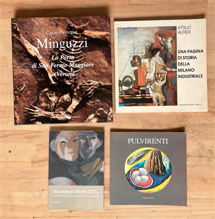 ARTE ITALIANA DEL DOPOGUERRA - Lotto unico di 4 cataloghi