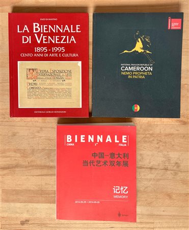 GRANDI ESPOSIZIONI INTERNAZIONALI - Lotto unico di 3 cataloghi