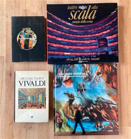 MUSICA E PITTURA - Lotto unico di 4 cataloghi