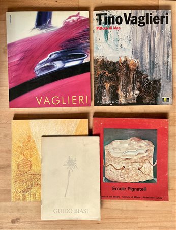 ARTE ITALIANA DEL DOPOGUERRA - Lotto unico di 5 cataloghi