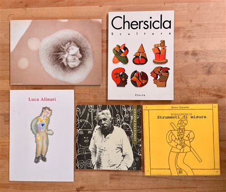 ARTE CONTEMPORANEA E DEL DOPOGUERRA - Lotto unico di 5 cataloghi