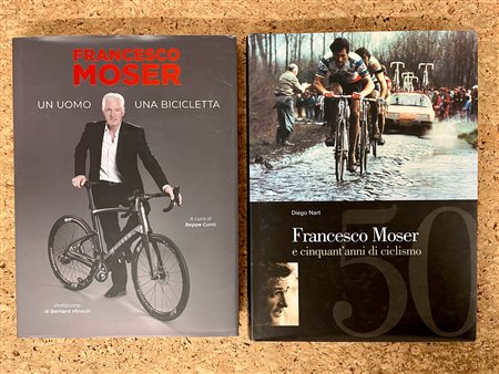 FOTOGRAFIA (FRANCESCO MOSER) - Lotto unico di 2 cataloghi, di cui uno autografato