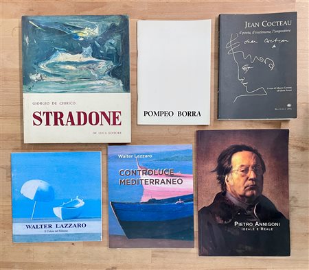 ARTE FIGURATIVA DEL DOPOGUERRA - Lotto unico di 6 cataloghi