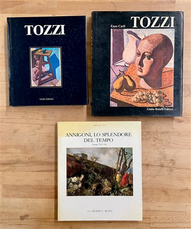 MARIO TOZZI E PIETRO ANNIGONI - Lotto unico di 3 cataloghi