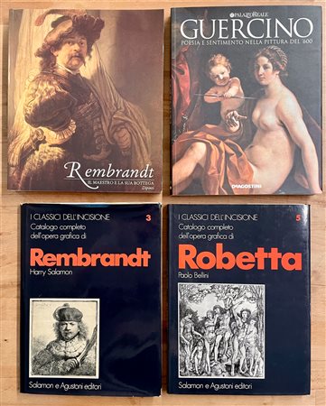 PITTURA DEL CINQUECENTO E DEL SEICENTO - Lotto unico di 4 cataloghi