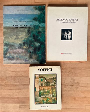 ARDENGO SOFFICI - Lotto unico di 3 cataloghi