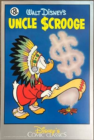 LOCANDINE VINTAGE (WALT DISNEY) - Uncle $crooge
