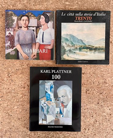 PITTORI TRENTINI - Lotto unico di 3 cataloghi