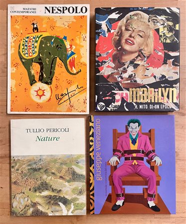 ARTE CONTEMPORANEA - Lotto unico di 4 cataloghi
