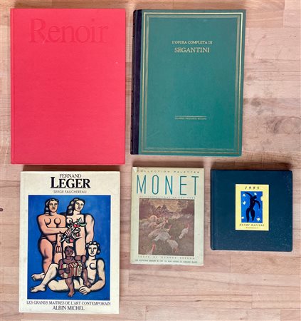 MAESTRI DELLA STORIA DELL'ARTE - Lotto unico di 5 cataloghi