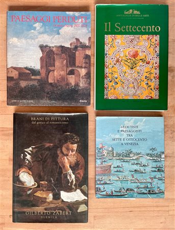 ARTE DI SETTECENTO E OTTOCENTO - Lotto unico di 4 cataloghi