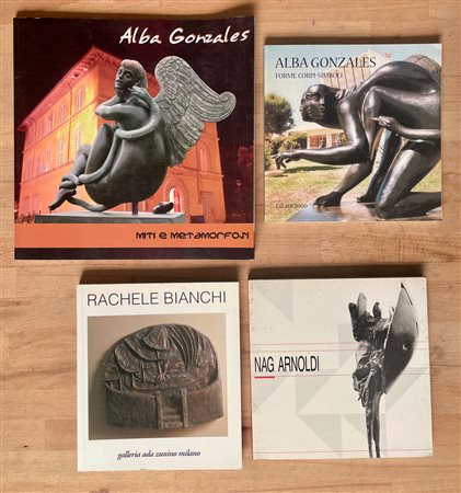 SCULTURA ITALIANA DEL DOPOGUERRA - Lotto unico di 4 cataloghi