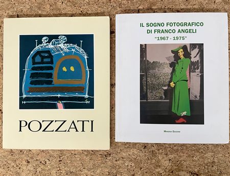 CONCETTO POZZATI E FRANCO ANGELI - Lotto unico di 2 cataloghi