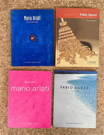 FABIO AGUZZI E MARIO ARLATI - Lotto unico di 4 cataloghi