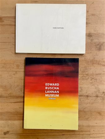 HANS HARTUNG E  - Lotto unico di 2 cataloghi