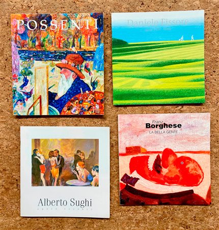 ARTE FIGURATIVA ITALIANA - Lotto unico di 4 cataloghi