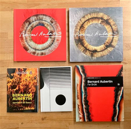 MARCELLO MORANDINI E BERNARD AUBERTIN - Lotto unico di 5 cataloghi