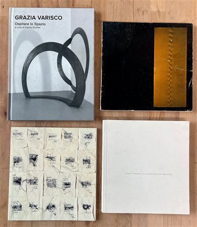 ARTE ITALIANA DEL DOPOGUERRA (CALDERARA, LAI, CASTELLANI E VARISCO) - Lotto unico di 4 cataloghi