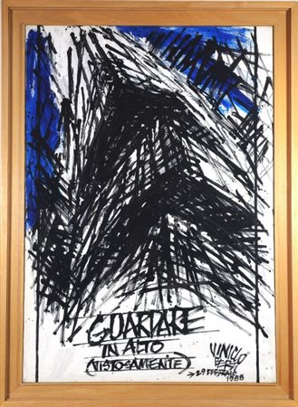 Vinicio Berti “Guardare in alto vistosamente” 1988