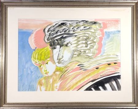 Remo Brindisi “Maternità” 1984