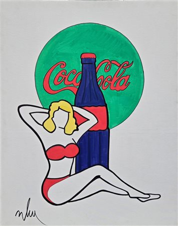 Marco Lodola “Pin up e Coca Cola”