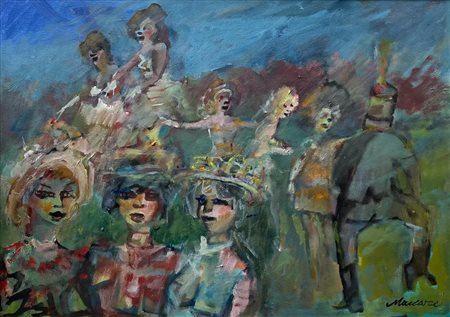 Mino Maccari “Senza titolo” 1982