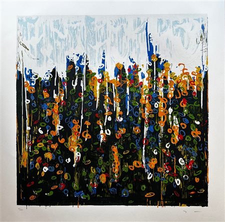 Mario Schifano “Splendore del floricoltore”