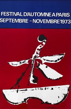André Verdet – Arman “Festival d’Automne, Paris, 1973”