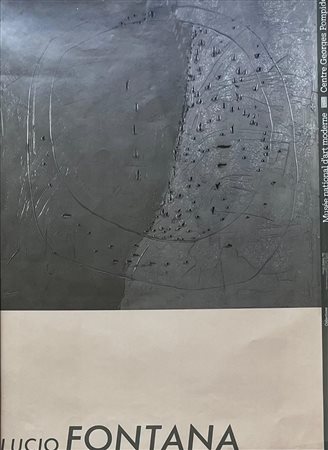 Lucio Fontana “Concetto spaziale” 1987