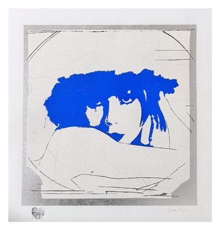 Giosetta Fioroni, Doppio liberty blue