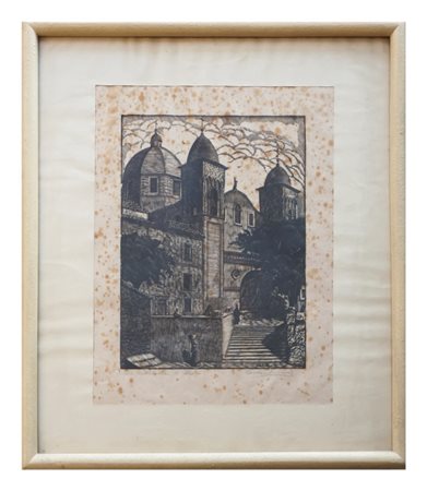 Battista Ardau Cannas (1893-1984), La cattedrale di Ales