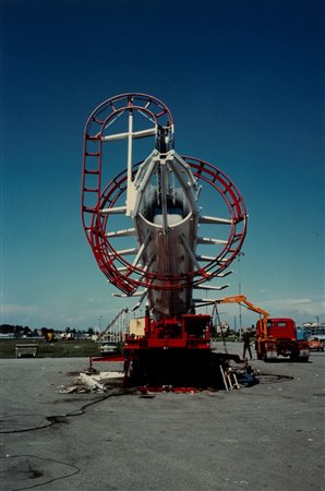 Luigi Ghirri (1943 - 1992)  - Modena, dalla serie "Il Paese dei Balocchi", 1974