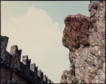 Luigi Ghirri (1943 - 1992)  - Sacra di San Michele, 1990