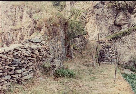 Luigi Ghirri (1943 - 1992)  - Sacra di San Michele, 1990