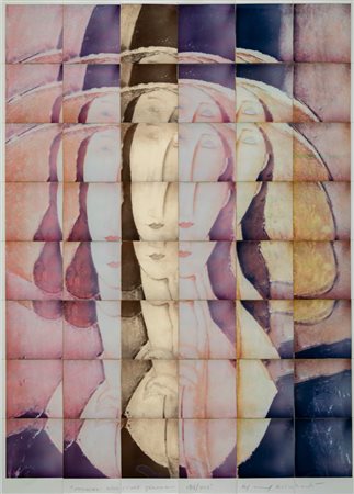 Maurizio Galimberti (1956)  - Modigliani Ready Made Jeanna 1925, 2025