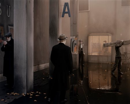 Paolo Ventura (1968)  - Behind the walls #2, 2011