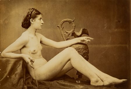Gaudenzio Marconi (1841 - 1885)  - Senzatitolo (Nudo), 1880s