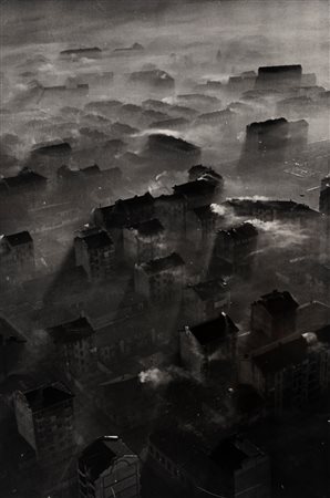 Riccardo Moncalvo (1915 - 2008)  - Mattino freddo, 1955