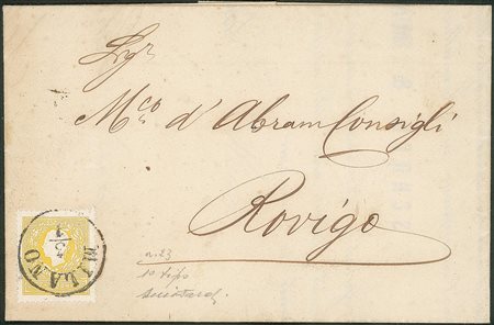 Antichi Stati Italiani - Lombardo Veneto - 2 soldi giallo I tipo (23)